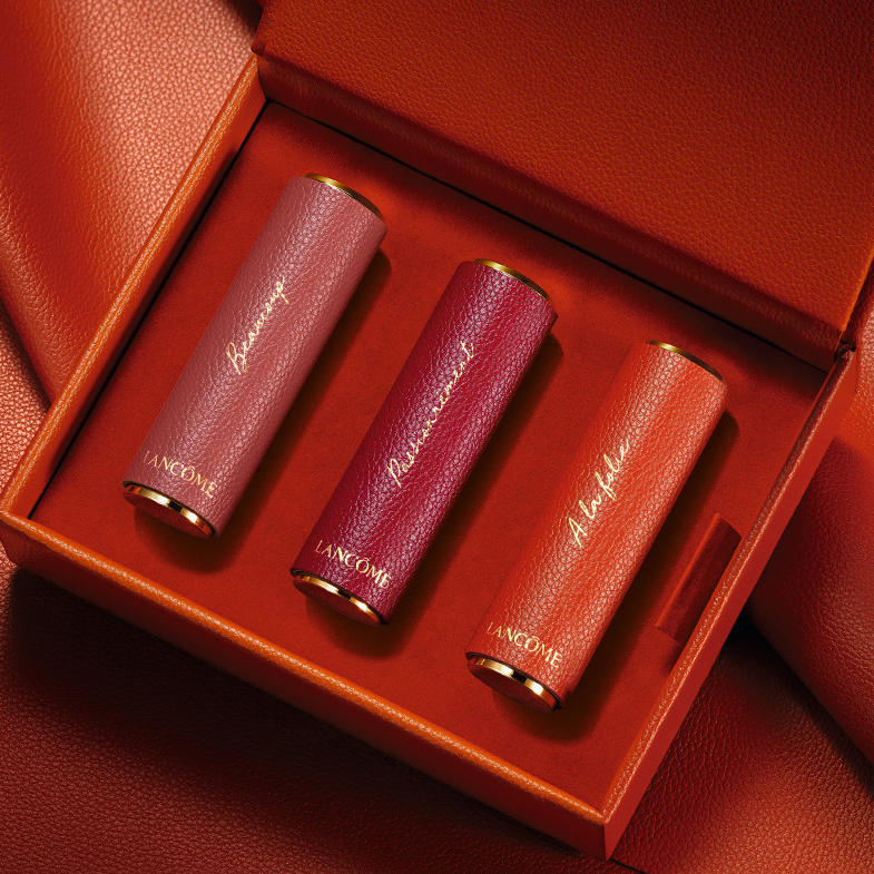 兰蔻口红怎么样 兰蔻口红套组开箱_什么值得买