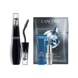 LANCOME 兰蔻 天鹅颈睫毛膏鸿运限量礼盒装 (广角羽扇防晕染睫毛膏#01黑色10g+眼部肌底精华液5ml+精华肌底眼膜10g+净透泡沫洁面乳30ml)