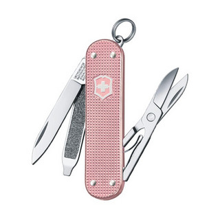 维氏（VICTORINOX）典范缤纷限量系列58mm（7项功能）生日礼物礼品送男女朋友 浅粉色0.6221.252G