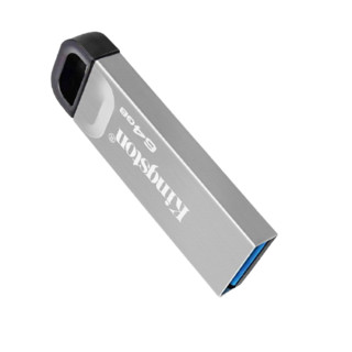 Kingston 金士顿 DTKN USB 3.2 U盘 银色 64GB USB+苹果转接头