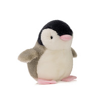 PLUS会员：GLOBAL BOWEN BEAR 柏文熊 Q企鹅公仔毛绒玩具布娃娃玩偶12cm