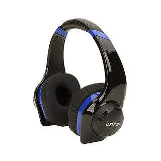 DENON 天龙 AH-D320BU 耳罩式头戴式有线耳机 蓝色 3.5mm