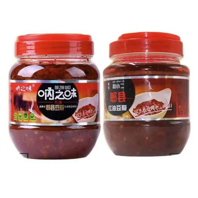 秋小二 郫县豆瓣酱 500g*3瓶