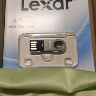 Lexar 雷克沙 Jump Drives系列 M25 USB 2.0  U盘 黑色 32GB USB口