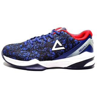 peak匹克德拉一代男子篮球鞋ew7201a深蓝大白45