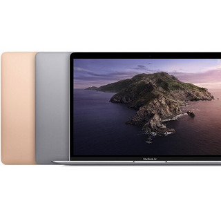 Apple 苹果 MacBook Air 2019款 13.3英寸 轻薄本 银色（酷睿i5-8279U、核芯显卡、8GB、128GB SSD、2K、IPS、MVFK2CH/A）