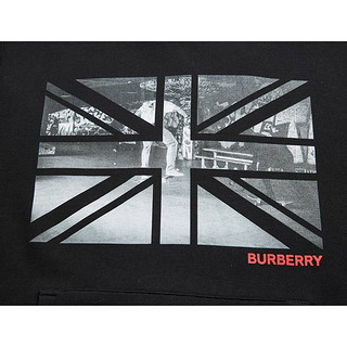 BURBERRY 博柏利 男士连帽针织衫 80166911 黑色 M