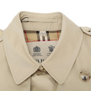 BURBERRY 博柏利 Heritage系列 Trench 男士长款风衣 切尔西版型 40734871 蜂蜜色 44