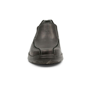 Clarks 其乐 Clarks Cotrell 男士休闲皮鞋 26119615 黑色 8M