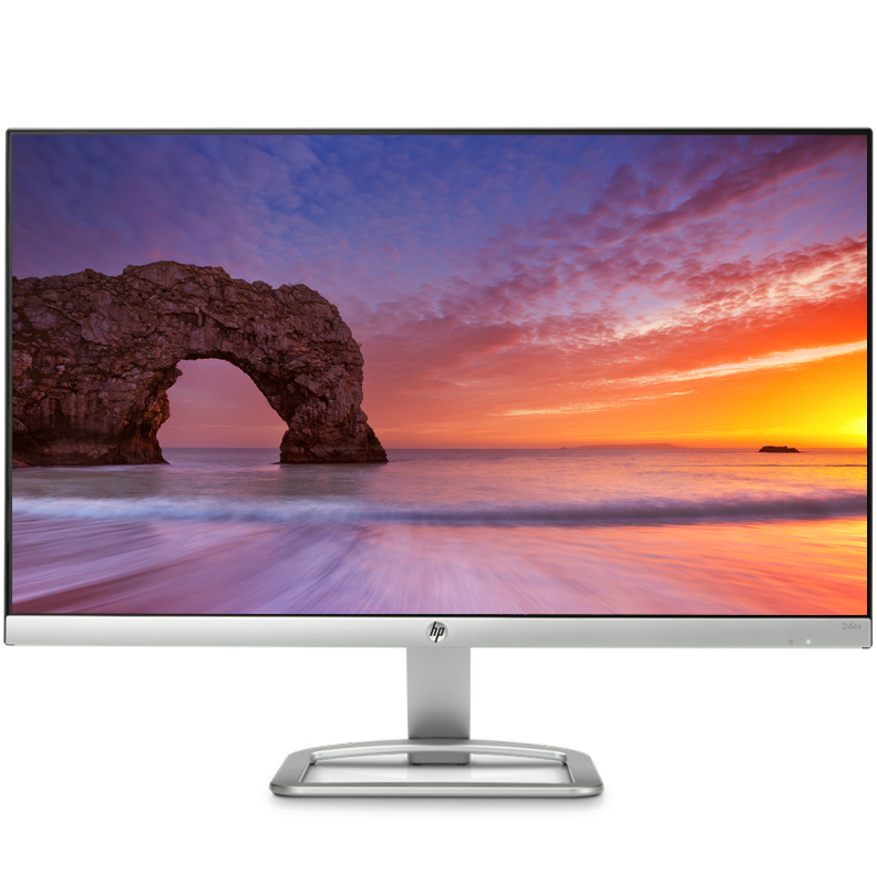 HP 惠普 24ES 23.8英寸 IPS 显示器 (1920×1080、60Hz）