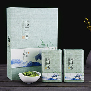 PAINTING TEA 画茗 雨前浓香 龙井茶 200g 礼盒装