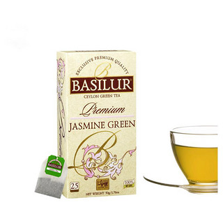 BASILUR TEA 宝锡兰 优选茉莉绿茶 2g*25袋