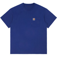 carhartt WIP 男士圆领短袖T恤 201012E 蓝色 L