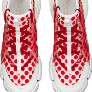 Dior 迪奥 Dioramour胶囊系列 D-CONNECT 女士休闲鞋 KCK285DPS_S22R 红色 37.5