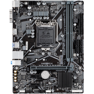 gigabyte 技嘉 h410m h v2 m-atx主板(intel lga1200,h410)