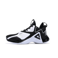 PEAK 匹克 力量系列 男子籃球鞋 DA120021 大白/黑色 42