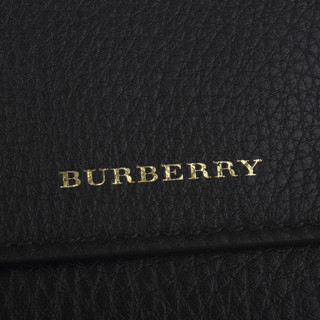 BURBERRY 博柏利 女士牛皮钱包 80058071 黑色