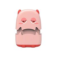 玖度定制 儿童卡通衣服印章 粉色 瞌睡怪