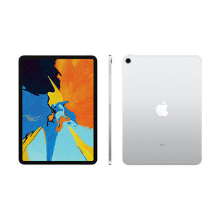 Apple 苹果 iPad Pro 2018款 11英寸 iPadOS 平板电脑（2732*2048dpi、A12X 仿生、64GB、WLAN+Cellular、银色、MU1T2CH/A）