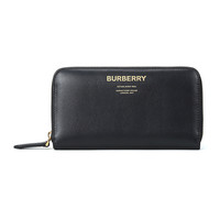 BURBERRY 博柏利 男女款皮质长款钱包 80146951 黑色