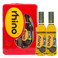 Rhino 犀牛 特级初榨橄榄油 500ml*2瓶 礼盒装