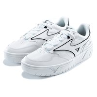 Mizuno 美津浓 CL EC男鞋情侣复古百搭小白鞋日系低帮板鞋休闲鞋