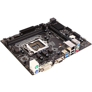 COLORFUL 七彩虹 C.H110M-K全固态版 V21 M-ATX主板（Intel LGA1151、H110）