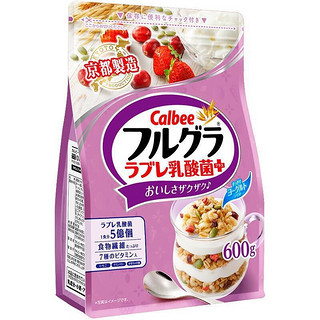 Calbee 卡乐比 富果乐 水果麦片 乳酸菌风味 600g