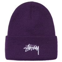 Stüssy 男女款毛线帽 1321020G 紫色 F