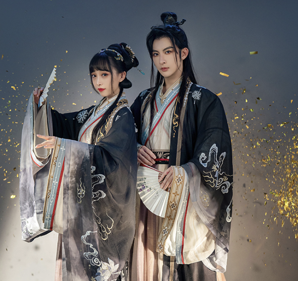 十三余 小豆蔻儿 麒麟幻梦-小梦联名款 交领襦裙汉服 男女同款 shf11