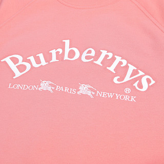 BURBERRY 博柏利 女士连帽卫衣 80029221 橘粉色 M