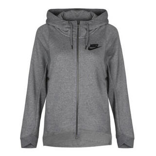 NIKE 耐克 SPORTSWEAR 女子运动卫衣 885596-091 黑/灰 XL