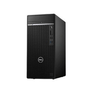 DELL 戴尔 OptiPlex 7080MT 十代酷睿版 商务台式机 黑色 (酷睿i7-10700、RX550 4G、16GB、256GB SSD+1TB HDD、风冷)