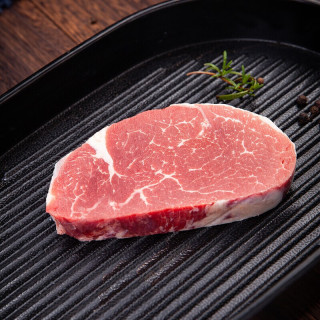 渔鼎鲜澳洲安格斯m3级雪花菲力牛柳500g谷饲200天原味原切厚度可定制