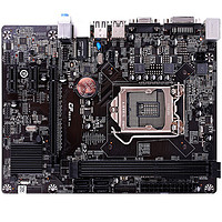 COLORFUL 七彩虹 C.H81M 全固态版 V24A M-ATX主板(Intel LGA1150、H81)
