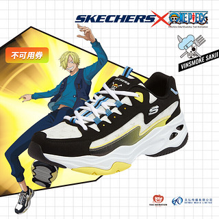 Skechers斯凯奇海贼王联名系列2021年秋季男女山智款老爹鞋运动鞋896036/894036 894036-BKMT  黑色/多彩色男款43【报价价格评测怎么样】 -什么值得买