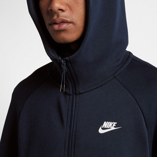 NIKE 耐克 Sportswear Tech Fleece 男子运动卫衣 928484-451 深蓝 S