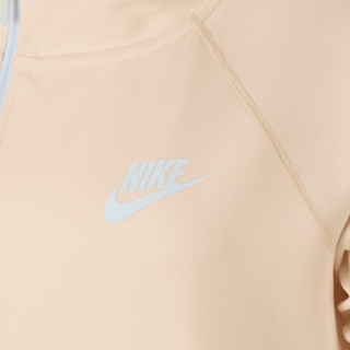 NIKE 耐克 SPORTSWEAR TECH FLEECE 女子运动夹克 930758-838 米色 XS