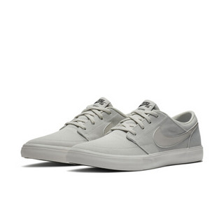 NIKE 耐克 SB Portmore II Solar Cnvs 中性运动板鞋 880268-002 骨白 39