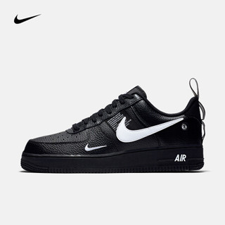 耐克 NIKE AIR FORCE UTILITY AF1 空军一号男子运动板鞋 AJ7747 AJ7747-001黑 44.5