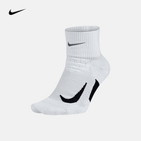 耐克 跑步袜子男（1双） NIKE ELITE CUSHION QUARTER SX5463 SX5463-101 M