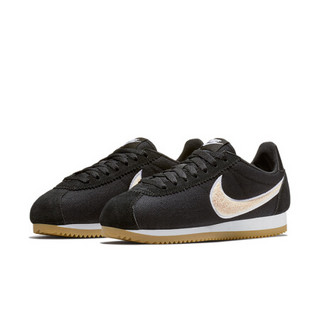 耐克 女子 NIKE CLASSIC CORTEZ PREM  运动鞋 905614 905614-008黑 36.5