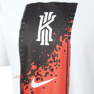 NIKE 耐克 DRI-FIT KYRIE 男子运动T恤 AJ9695-100 白色 XXL