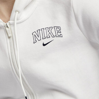 NIKE 耐克 SPORTSWEAR 女子运动卫衣 AV8301-133 白色 S