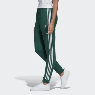 adidas ORIGINALS REGULAR TP CUF 女子运动长裤 DV2598 绿色 40