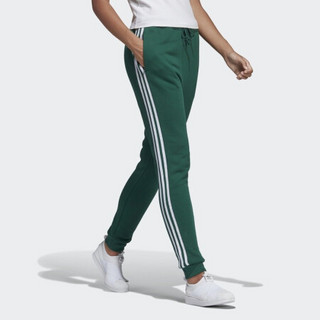 adidas ORIGINALS REGULAR TP CUF 女子运动长裤 DV2598 绿色 40