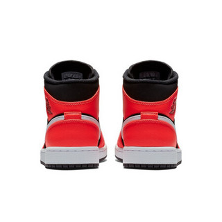 AIR JORDAN 正代系列 Air Jordan 1 Mid 男子篮球鞋 554724-061 橙色 45