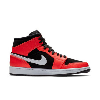 AIR JORDAN 正代系列 Air Jordan 1 Mid 男子篮球鞋 554724-061 橙色 44