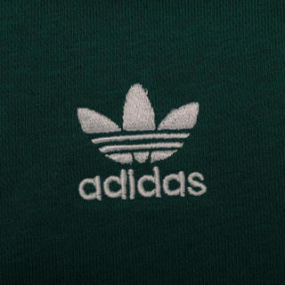 adidas ORIGINALS 3-STRIPES CREW 男子运动卫衣 ED6018 黑白色 XXL