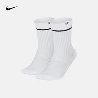 耐克 运动袜子男（2双） NIKE SNKR SOX ESSENTIAL CREW SX7166 SX7166-100 M